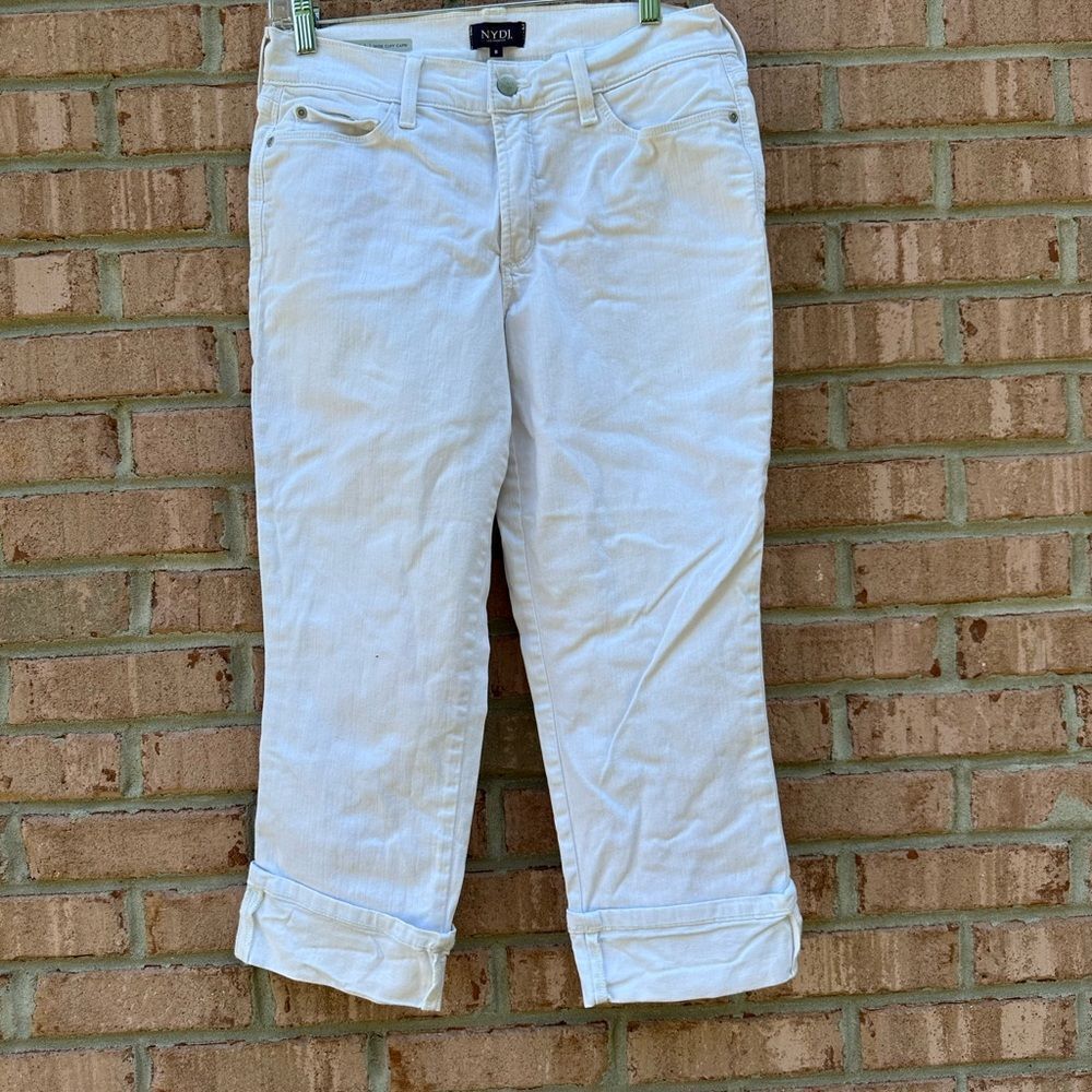 NYDJ Women's White Jeans